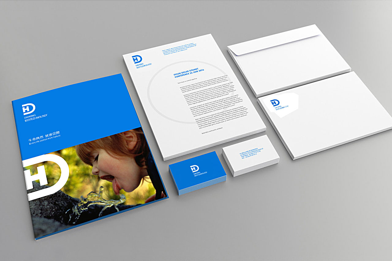 达弘生物科技品牌形象设计